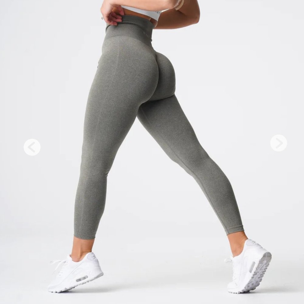Khaki Green NV Seamless Leggings